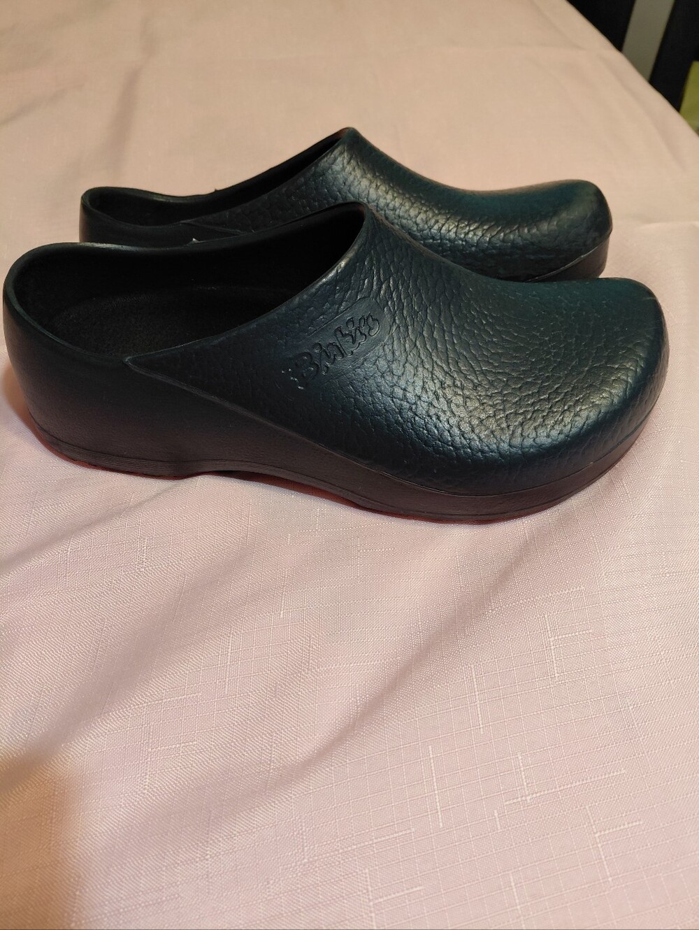 Birkenstock Profi-Birki Navy Blue Rubber Clog Mule Women's Size 11 EU 42
